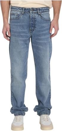 Ami Blauwe Denim Jeans - Heren - Regular Fit Jeans - Blauw - W32 - Denim - Jeans