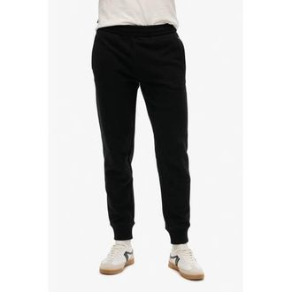 Superdry slim fit joggingbroek zwart