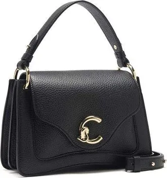 Coccinelle Womens Handbag Black Cowhide Bags - Handbags