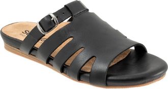 Softwalk Carolina Slide Sandal in Black at Nordstrom, Size 10.5