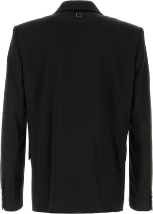 Wooyoungmi Mens Jacket Blazer Black Wool Blazers