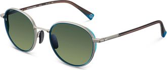 Etnia Barcelona Devils Elbow TQSL Mens Sunglasses Blue Size 51