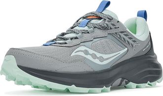 Saucony Excursion TR17 Womens Running Shoes Fossil/Aqua : 10.5 B - Medium, Textile