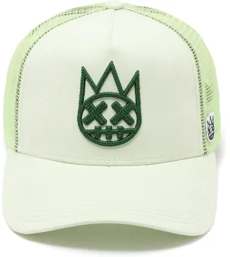 Cult of Individuality Logo Mesh Back Trucker Hat In Seafoam