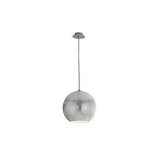 Netlighting VANITY Dome Pendant Ceiling Light Silver 30x29cm | Size: 30x29 cm