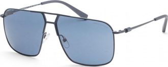 A|X Armani Exchange Mens AX2050S 60 609980 Fashion Sunglasses - Blue - One Size