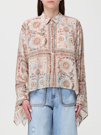 Just Cavalli Camicia in cotone floreale Just Cavalli