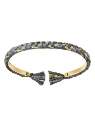 Aur&eacute;lie Bidermann thin Copacabana bracelet - Grigio