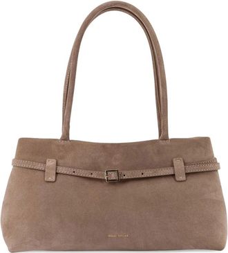 Manu Atelier Le Cambon East WEst Buckle-fastening Suede Shoulder Bag