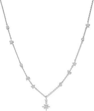 Girls Crew Starbeam Necklace in Silver at Nordstrom