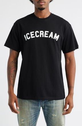 Icecream Logo Graphic T-Shirt in Black at Nordstrom Rack, Size Xx-Large