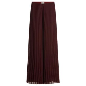 Vera Mont Dames, Broeken, Rood, Maat: 2XL Poliester