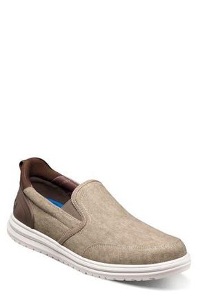 Nunn Bush Brew City EZ Hands Free Slip-On Sneaker in Stone Multi at Nordstrom Rack, Size 11.5