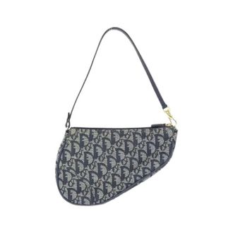Dior Pre-owned Canvas Shoulder Bag - Dames - Pre-owned - Blauw - Maat: ONE Size