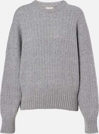 Khaite Pullover Lennox in cashmere a coste