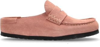 Birkenstock Schoenen, Dames, Roze, 40 EU, Leer, Naples Wrapped