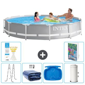 Intex Piscina Prism Frame Redonda - 366x76 Cm - 7-piezas S144