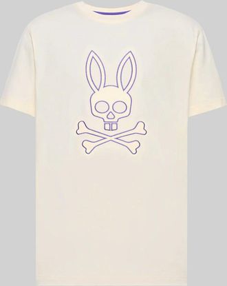 Psycho Bunny Mens Ashton Graphic Tee 250 PRISTINE / XXXL