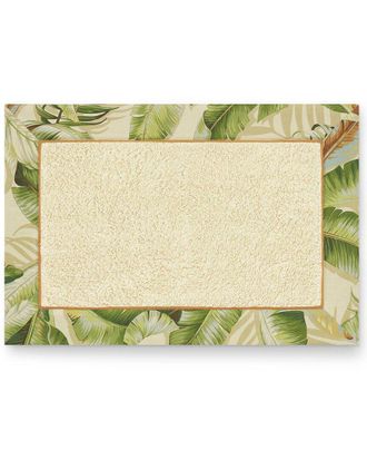 Tommy Bahama Palmiers Green Bath Rug