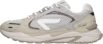 HUB Slam-M - Heren - Sneakers - Beige - 42 EU - Katoen - Schoenen