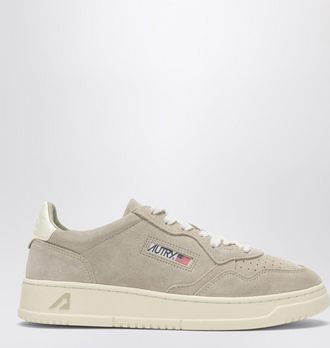 Autry Medalist Low sneaker in taupe suede