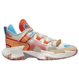 Nike Jordan Mens Why Not Zer0.5 - Basketball Shoes Sail/Purple Nebula/Camellia Size 10.0