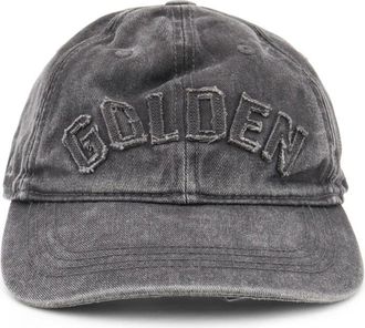 Golden Goose Baseballpet - Heren - Accessoires - Grijs - Maat: ONE Size Katoen
