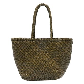 Dragon Diffusion Handbags, female, Green, Size: ONE SIZE Grace Basket Small