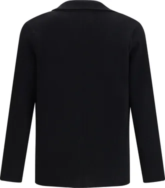 Roberto Collina Mens Knit Jacket Black General Polyamide Blazers