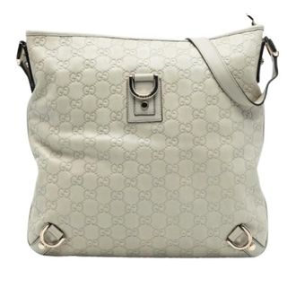 Gucci Pre-owned Shoulder Bags, female, Beige, Size: ONE SIZE Pre-owned Crossbody Bag