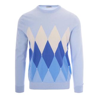 Ballantyne Round-neck Knitwear, male, Multicolor, Size: 2XL Maglia girocollo