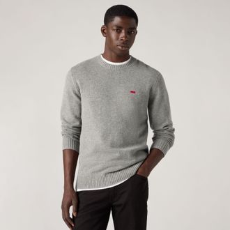 Levi's Original Housemark Sweater - Mens - 2XL - Grey