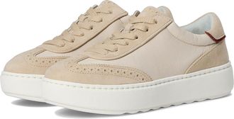 Johnston & Murphy Cammie T-Toe Lace-Up Womens Shoes Taupe : 7.5 M, Leather/Suede