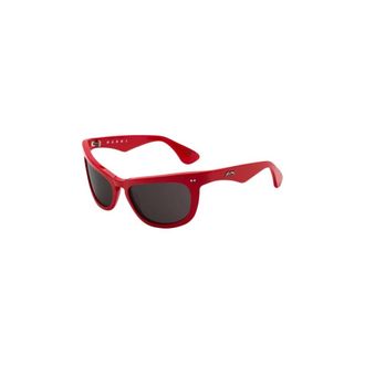 Marni Isamu Zonnebril - unisex - Accessoires - Rood - Maat: 60 MM Synthetisch