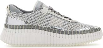 Chlo&eacute; Multicolor Fabric Nama Sneakers