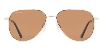 Serengeti Eyewear Haywood Small Polarized SS544002 Mens Sunglasses Rose-Gold Size 55