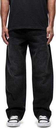 Good For Nothing Vintage Wash Black Baggy Denim Jeans at Nordstrom, Size 36 29 Uk