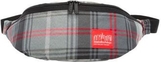 Manhattan Portage Plaid Brooklyn Bridge Belt Bag in Grey at Nordstrom