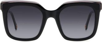 Carolina Herrera HER 0249/G/S Asian Fit 807/9O Womens Sunglasses Black Size 51