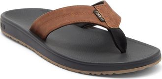 Reef Journeyer Flip Flop Sandal in Black/Brown at Nordstrom Rack, Size 12