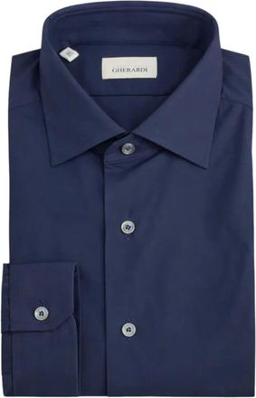 Alessandro Gherardi Hombre, Camisas, Azul, Talla: XL