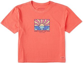 Life is good Crusher Boxy T-Shirt