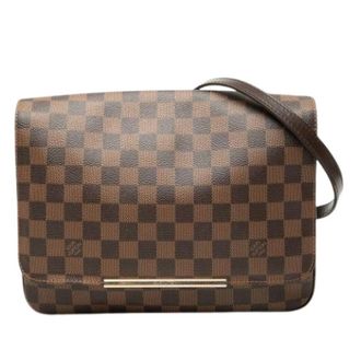 Louis Vuitton Pre-owned Ebene Hoxton GM - Dames - Pre-owned - Bruin - Maat: ONE Size Leer