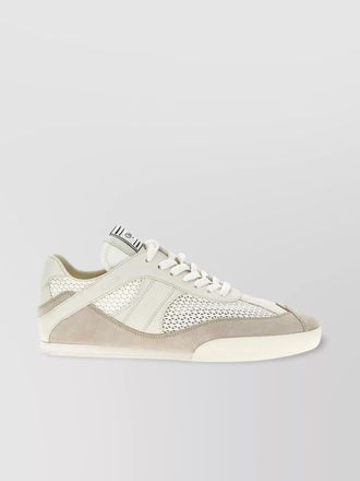 Chlo&eacute; leather low-top sneakers