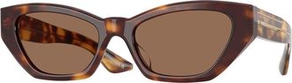 Oliver Peoples OV5582SU 1961C 100773 Womens Sunglasses Brown Size 53