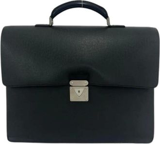 Louis Vuitton Pre-owned Aktentas Handtas - unisex - Pre-owned - Zwart - Maat: ONE Size Leer