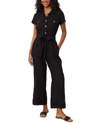 Bella Dahl Seamed Linen Jumpsuit