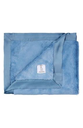 Little Giraffe Luxe Baby Blanket in Cornflower at Nordstrom