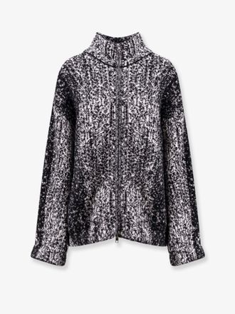 Nude Bomber in maglia con zip - NUDE - gender_Woman