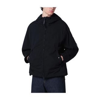 C.P. Company Light Jackets, male, Blue, Size: XL Medium Jacket